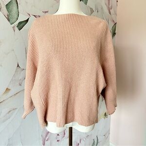 Blush pink sweater —size S/M